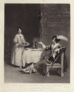 Sir Piercie Shafton e Mysie Happer