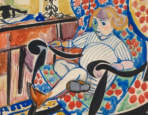 Guache, c. 1916. de Henry Lyman Saÿen