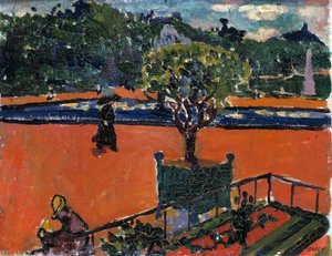 Nos Jardins de Luxemburgo, 1910-1912. de Henry Lyman Saÿen