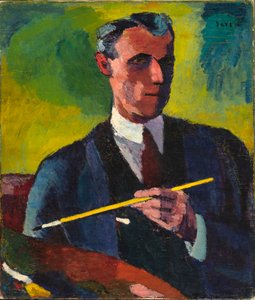 Auto-retrato, 1910-1913. de Henry Lyman Saÿen