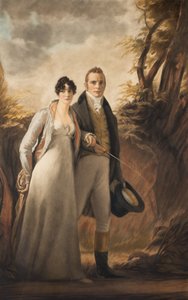 Sr e Sra Campbell de Kailzie (mezzotint) de Henry Macbeth Raeburn