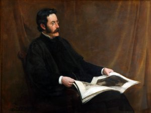 Sir James George Frazer (óleo sobre tela) de Henry Macbeth Raeburn