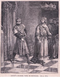 Briga de Henry com De Montford de Henry Marriott Paget