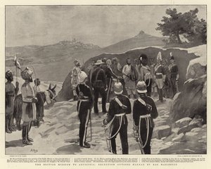 A Missão Britânica à Abissínia, Recepção fora de Harrar por Ras Makonnen