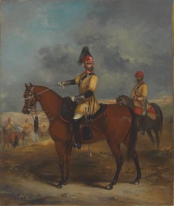 Oficial da 1ª Cavalaria Irregular de Bengala