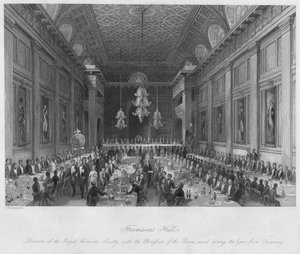 Maçons Hall, c1841