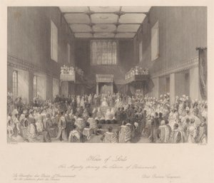 Sua Majestade abre a Sessão do Parlamento de Henry Melville