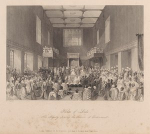Sua Majestade abre a Sessão do Parlamento de Henry Melville