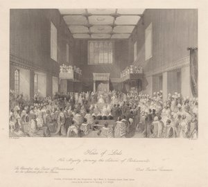 Sua Majestade abre a Sessão do Parlamento de Henry Melville