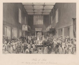 Sua Majestade abre a Sessão do Parlamento de Henry Melville