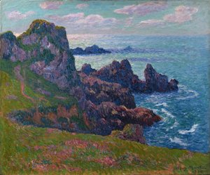 Tempo calmo, Costa em Pointe de Pern, Ushant, 1894.