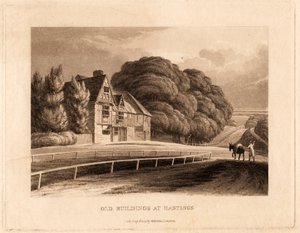 Edifícios antigos em Hastings