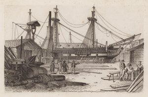 Um indiano da Índia em Cox e Curlins Yard, Limehouse