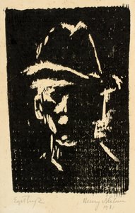 Retrato masculino com chapéu de Henry Nielsen