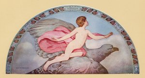 Ganimedes de Tennyson (litografia a cores)