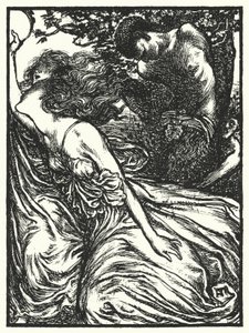 Poema de Matthew Arnold: Empedocles on Etna (gravura)