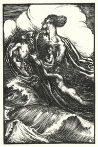 Poema de Matthew Arnold: O Homem Abandonado (gravura)