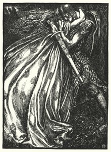 Poema de Matthew Arnold: Tristram e Iseult (gravura)