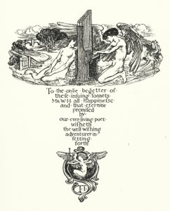 Sonetos de Shakespeare, Dedicação de Henry Ospovat