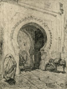 Portão em Tânger de Henry Ossawa Tanner
