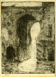 Portão em Tânger de Henry Ossawa Tanner