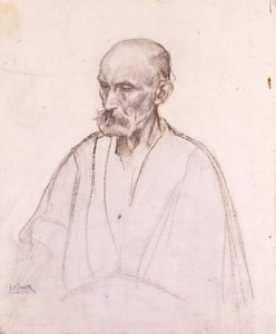Estudo para o discípulo Pedro de Henry Ossawa Tanner