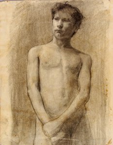 Estudo de um jovem de Henry Ossawa Tanner