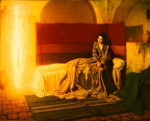 A Anunciação, 1898 de Henry Ossawa Tanner