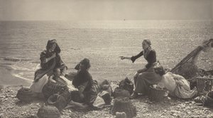 Coscuvice na praia de Henry Peach Robinson