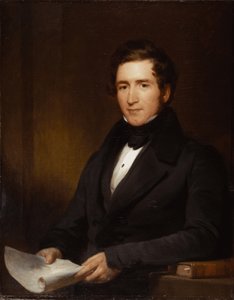 Retrato de Sir Joseph Paxton, Maio de 1836 (óleo sobre tela)