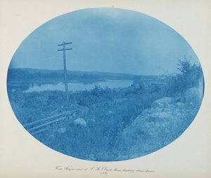 Da Wagon Road em S. St. Paul, Minn. Olhando a jusante