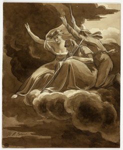 Três Bruxas de MacBeth de Henry Pierce Bone