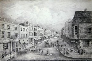The High Street, Guildford, Surrey de Henry Prosser