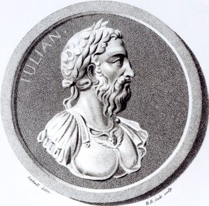 Retrato de Dídio Juliano, de &39;A História do Declínio e Queda do Império Romano&39; Vol 7, pág. 137. por Edward Gibbon, 1808