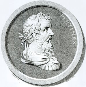 Retrato de Pertinax, de &39;A História do Declínio e Queda do Sacro Império Romano&39;, de Edward Gibbon, 1808