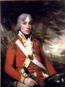 Major General Alexander Murray MacGregor quando jovem de Henry Raeburn