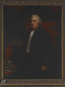 Retrato de Lord Robert Blair (óleo sobre tela) de Henry Raeburn