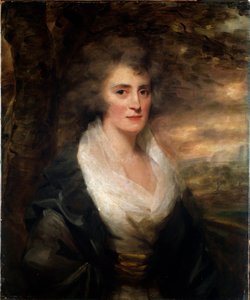 Retrato da senhora Elinor Bethune, década de 1790. de Henry Raeburn