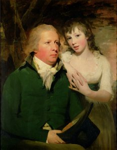 Sir Alexander Don com sua filha Elizabeth de Henry Raeburn