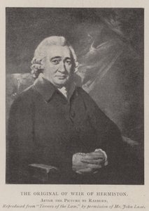 O Original de Weir of Hermiston de Henry Raeburn