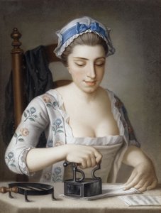 A Maid Ironing,