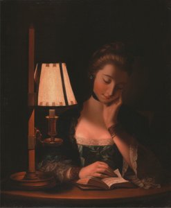 Leitura por uma Sombra de Sino de Papel