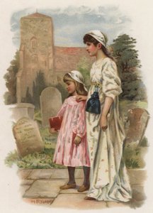 Sinos de Sabbath (cor litho) de Henry Ryland