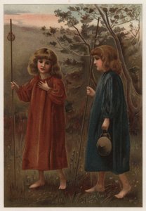 The Golden Shore (cor litho) de Henry Ryland