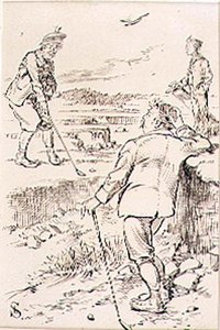 The Winning Golfer, ilustração da revista 