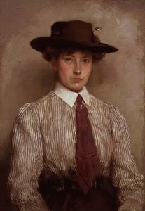 Retrato da Sra. Hamilton de Henry Scott Tuke