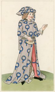 Um Cavaleiro da Jarreteira, c 1470, de Henry Shaw
