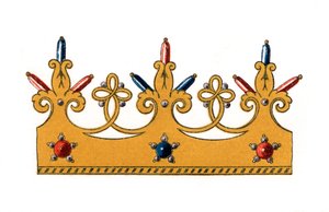 Design para uma coroa, 1843. de Henry Shaw