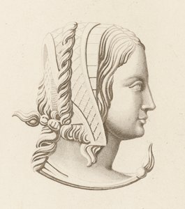Vestido de cabeça III, início do século XVI de Henry Shaw