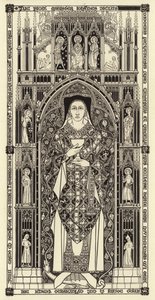 Laje incisa, c 1350 de Henry Shaw